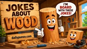 jokes about wood